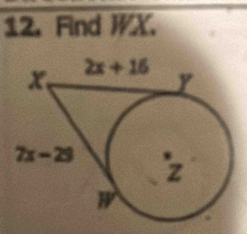 Find X.