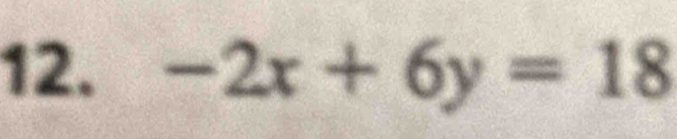 -2x+6y=18