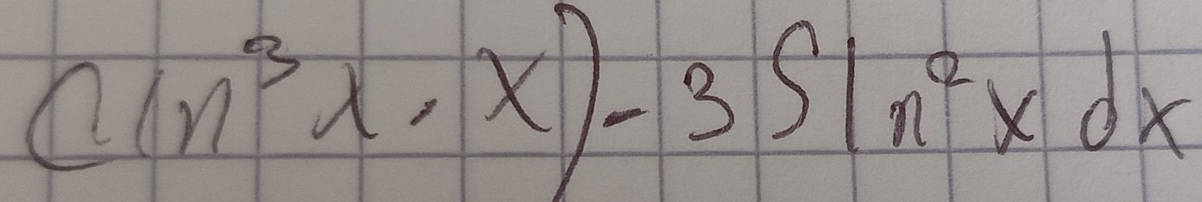 c(n^3x,x)-3sin^2xdx