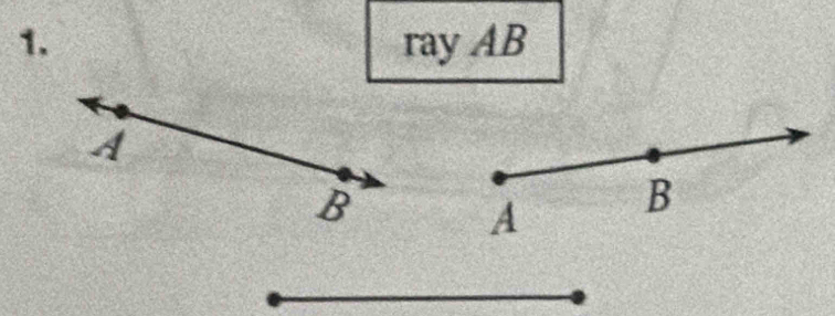 ray AB
A
B