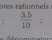 bres rationnels
 (3,5)/10 