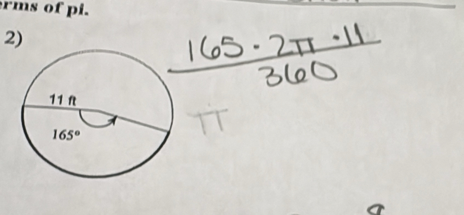 rms of pi.
2)