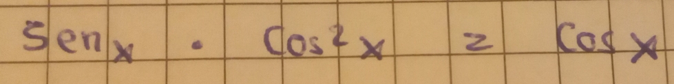 5enx· cos^2x2cos x