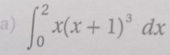 ∈t _0^(2x(x+1)^3)dx