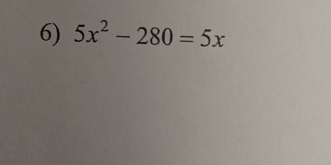 5x^2-280=5x