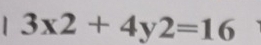 3x2+4y2=16