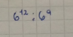 6^(12):6^9