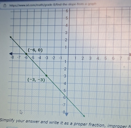 Simplify your answer and write it as a proper fraction, improper f