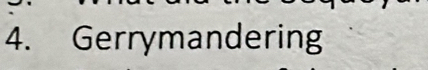 Gerrymandering