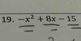 -x^2+8x-15