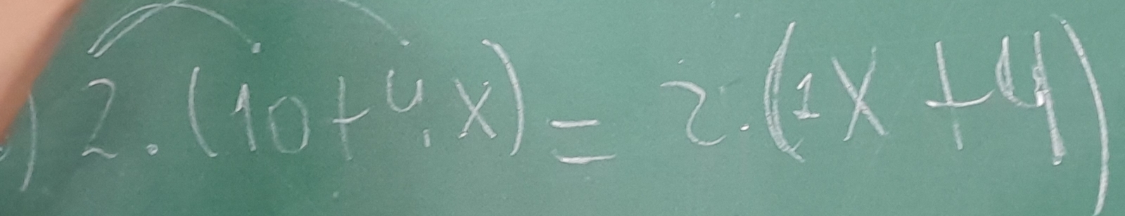 2( (10+4x)=2· (1x+4)