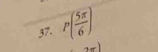 P( 5π /6 )