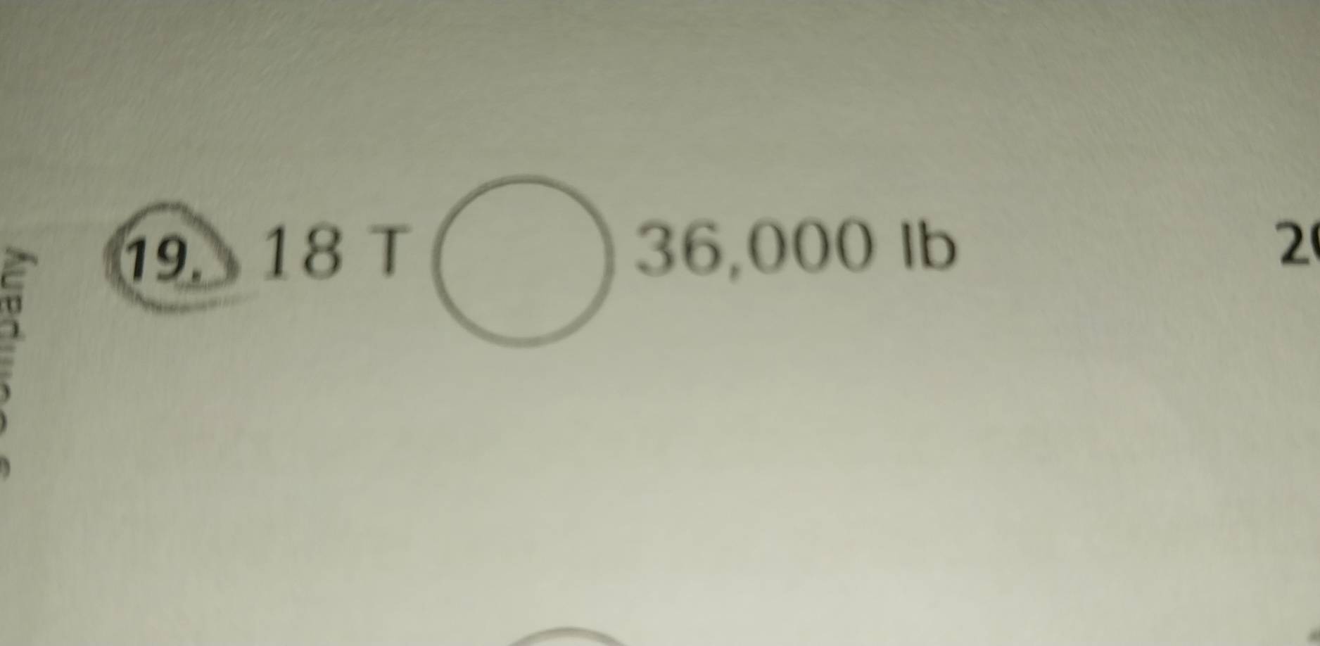 18T□ 36,000lb
2