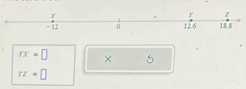 YX=□
× 5
YZ=□