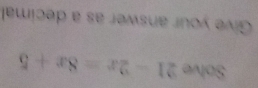 jewjoap e se jamsue jnoá amo
q+x_8=x_6^((_6-16)) ^circ  avos