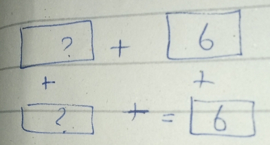 square +□ 
(0,1)
boxed ?+=boxed 6