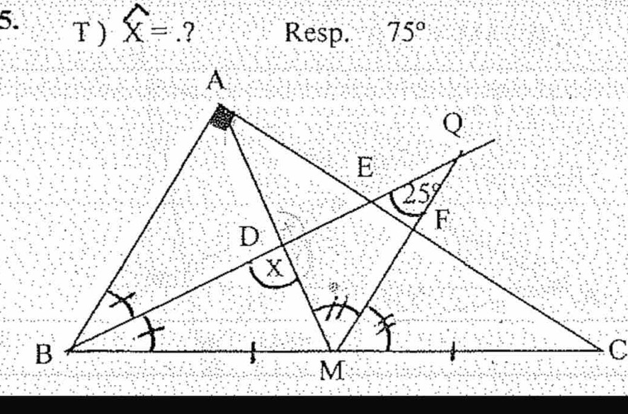 widehat x=.? Resp. 75°
C