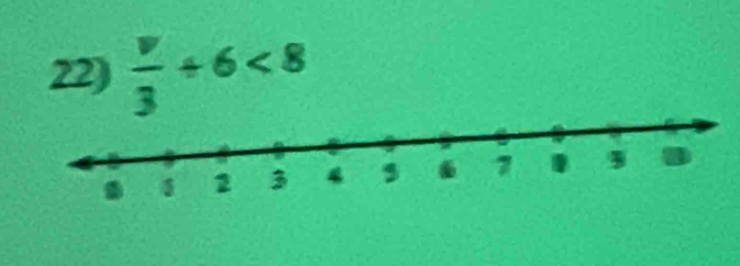  v/3 +6<8</tex>