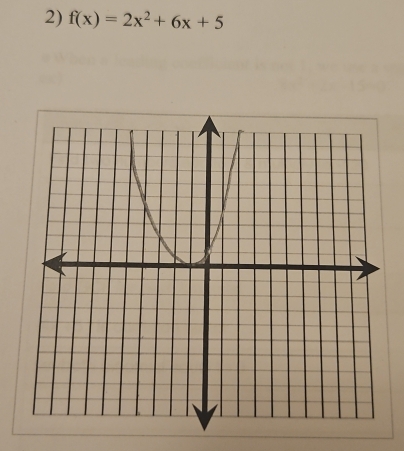 f(x)=2x^2+6x+5