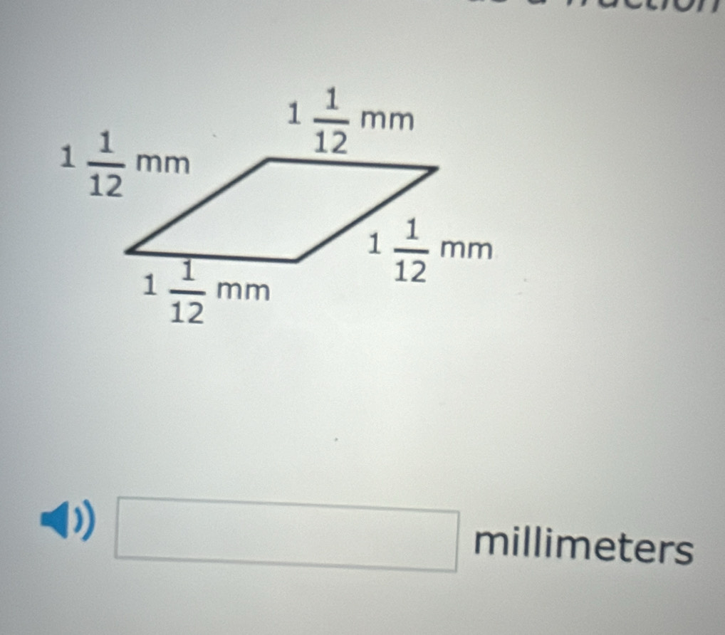 □ millime ters