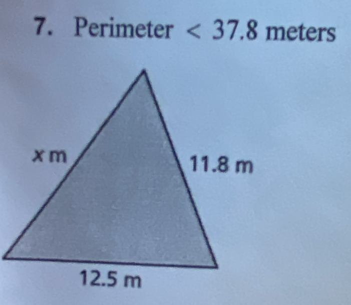 Perimeter<37.8meters