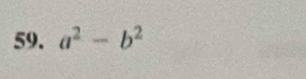 a^2-b^2