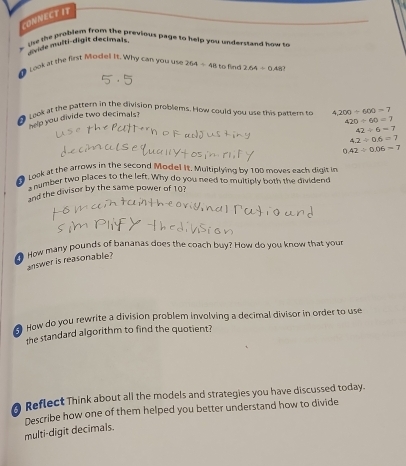 Solved: CONNECT IT lke the problem from the previous page to help you ...