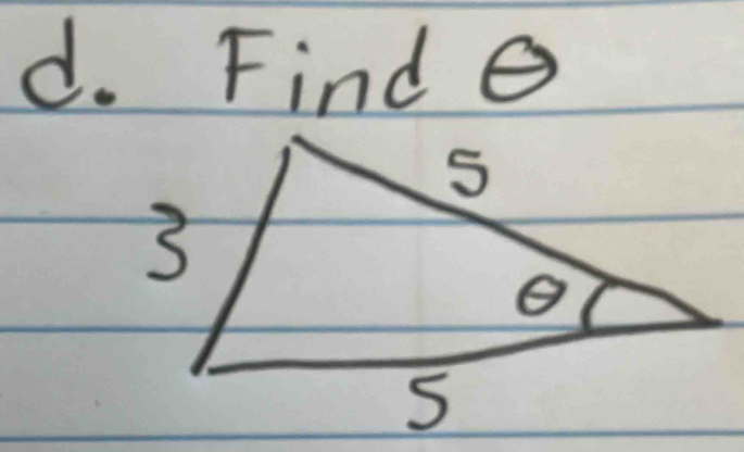 Find e