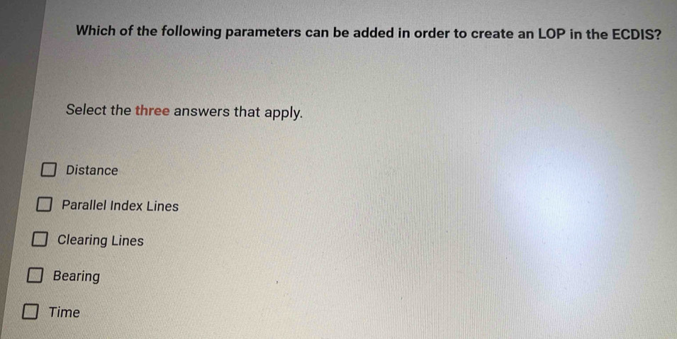 Solved: Which of the following parameters can be added in order to ...