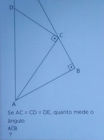 ângulo
Awidehat CB
?