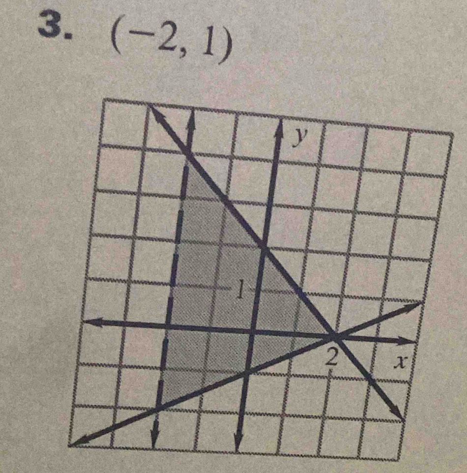 (-2,1)