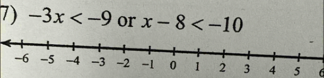 -3x or x-8
5 6