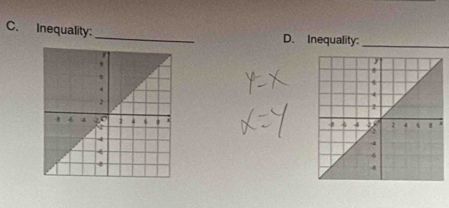 Inequality:_ 
D. Inequality:_