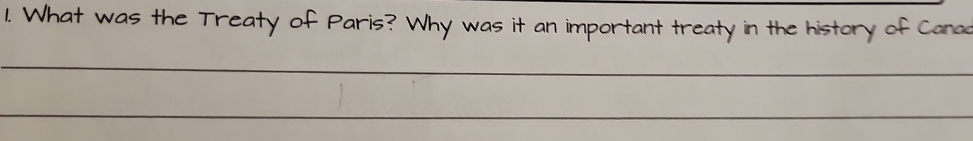 What was the Treaty of Paris? Why was it an important treaty in the history of cara 
_ 
_