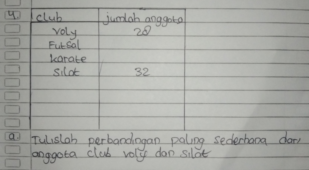 anggota club voly dan silat