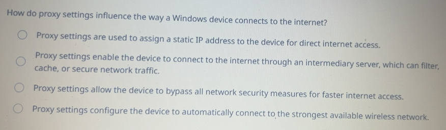 Solved: How do proxy settings influence the way a Windows device ...
