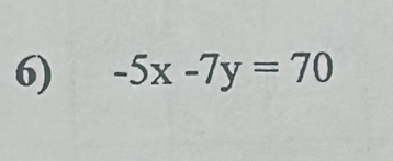 -5x-7y=70