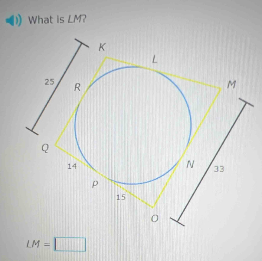 What is LM?
LM=□