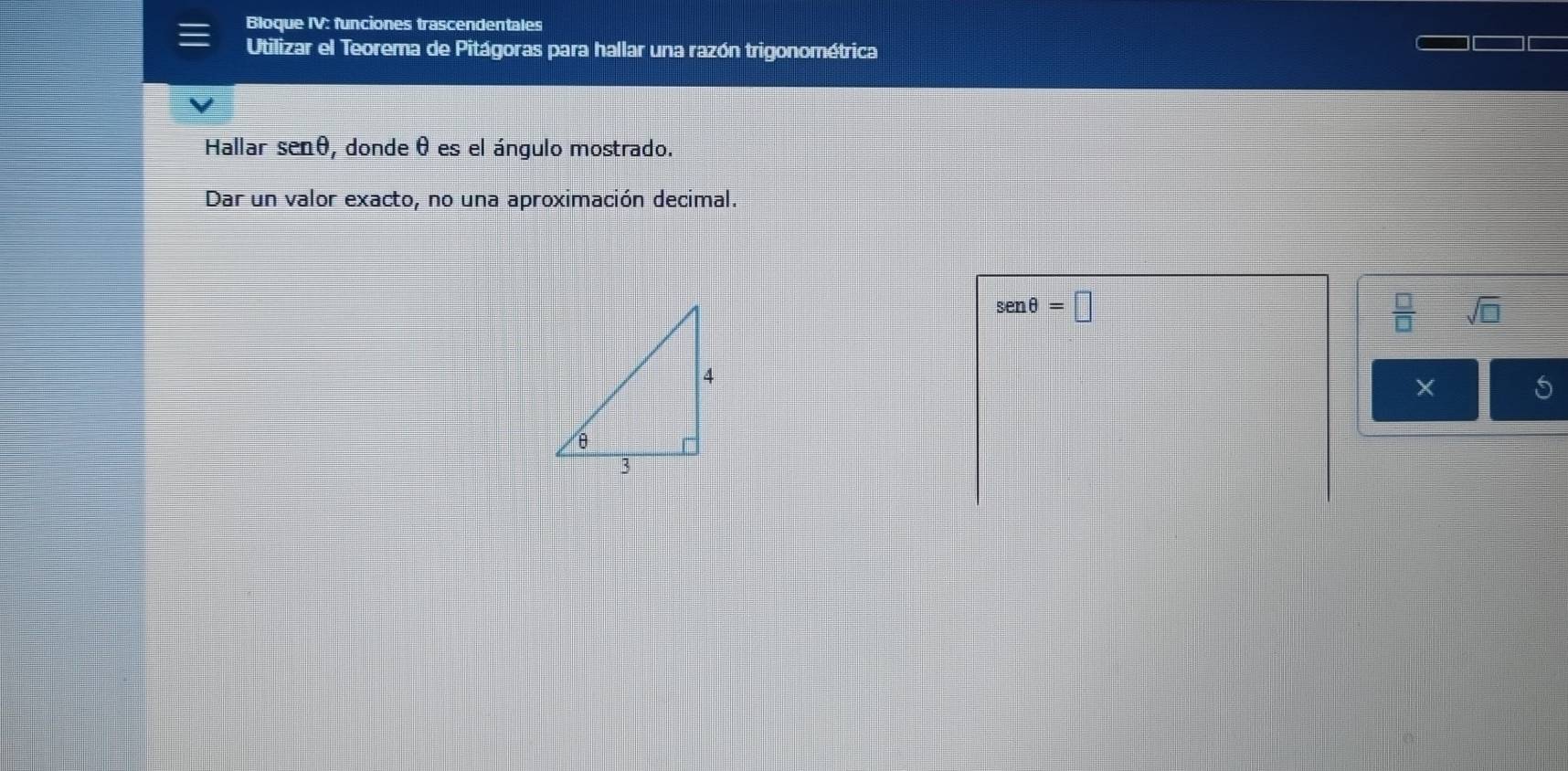 Resuelto:Bloque IV: funciones trascendentales Utilizar el Teorema de ...