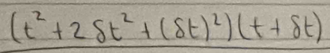 (t^2+2st^2+(8t)^2)(t+8t)