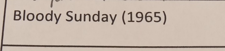 Bloody Sunday (1965 .