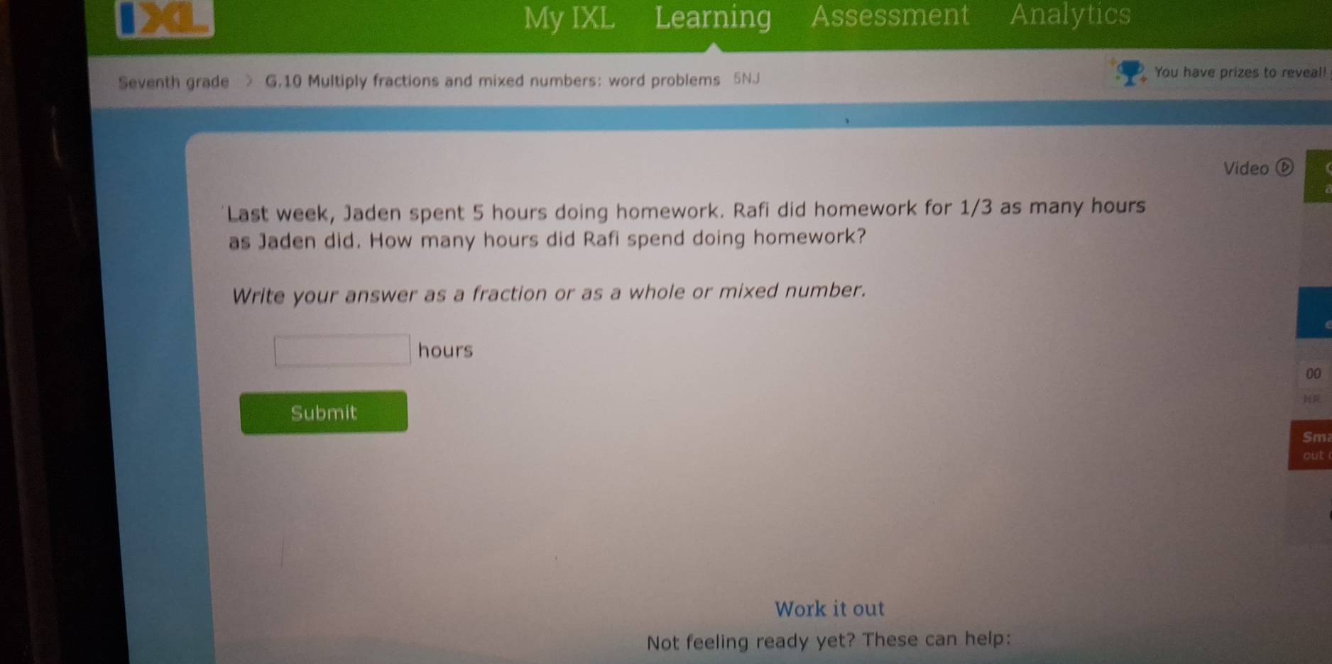 Solved: My IXL Learning Assessment Analytics Seventh grade G.10 ...