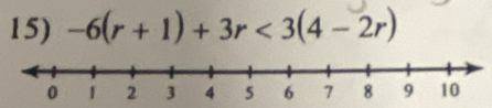 -6(r+1)+3r<3(4-2r)