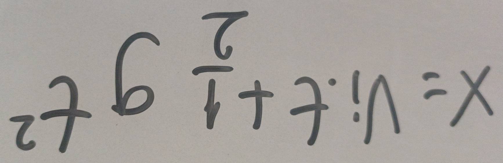 76 6/1 +7:n=x