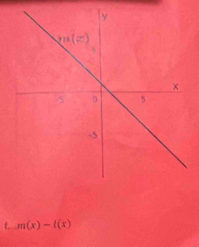 m(x)-l(x)