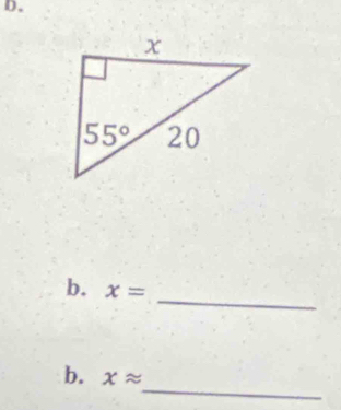 x=
_
b. xapprox