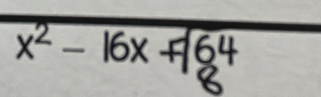 x² − 16x + 6