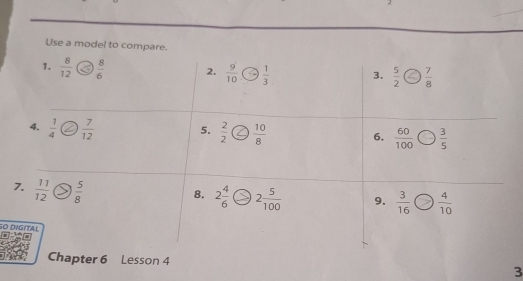 Use a m
GO 
r 6 Lesson 4 3