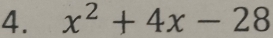 x^2+4x-28