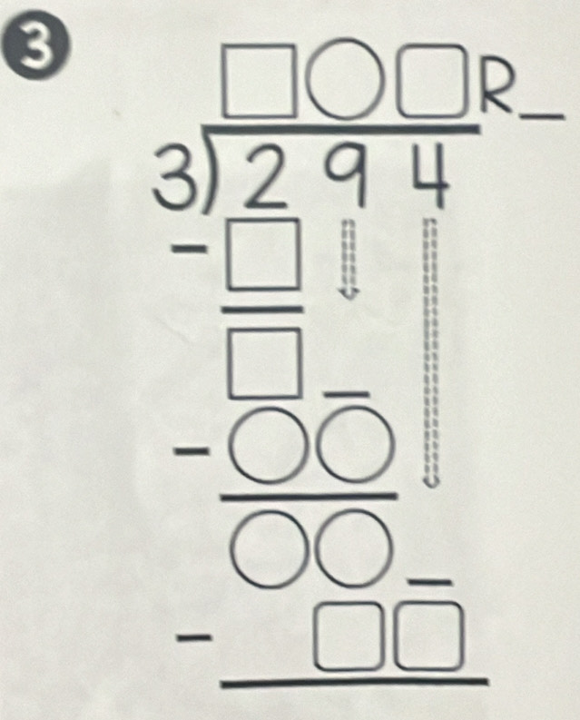 3 beginarrayr 57.4 5encloselongdiv 45 -x -□  hline 000 hline 000020 -200 hline 0endarray _